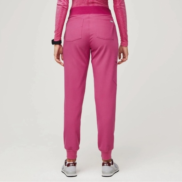 Pristine Immaculate FIGS electric orchid Zamora Joggers size: Small Tall - Picture 3 of 7